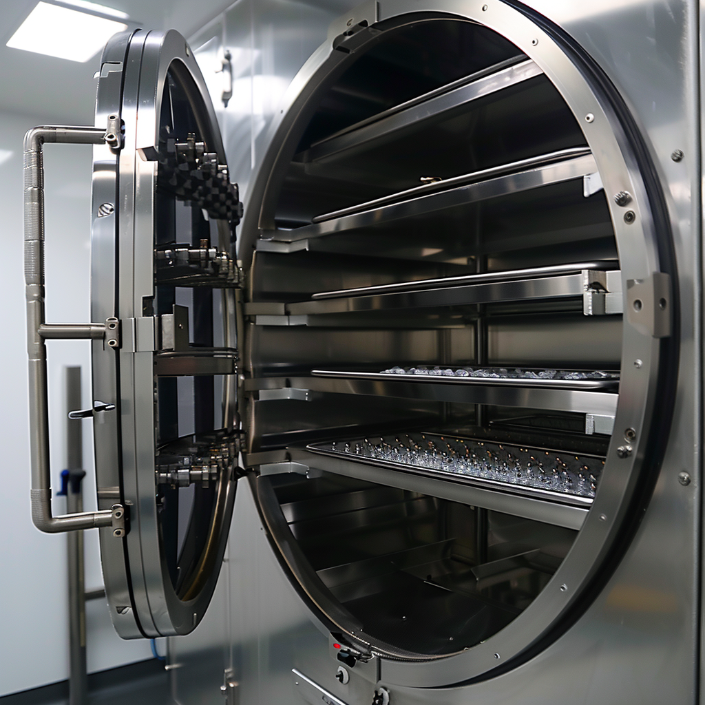 industrial freeze drying machine used for tea production