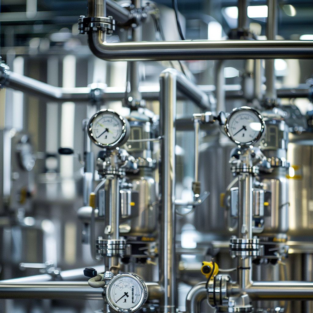 industrial tea filtration system used in freeze dried tea production